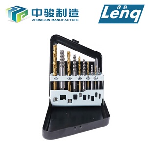 10pcs bolt extractor and drill bit set断丝取出器钻头套装