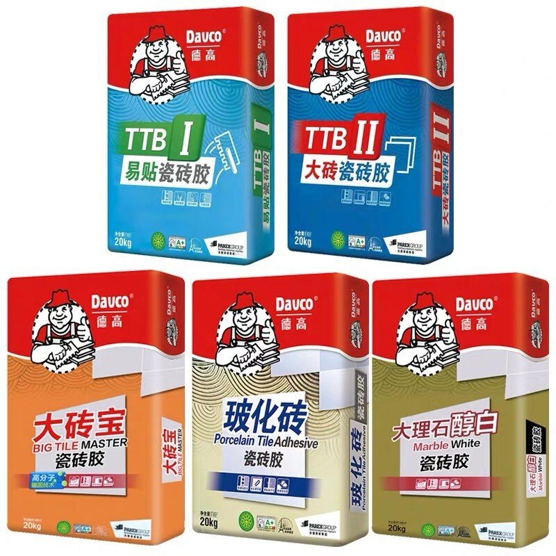 德高瓷砖胶TTBII玻化砖抛釉砖石材墙地瓷砖粘合剂水泥陶瓷砖