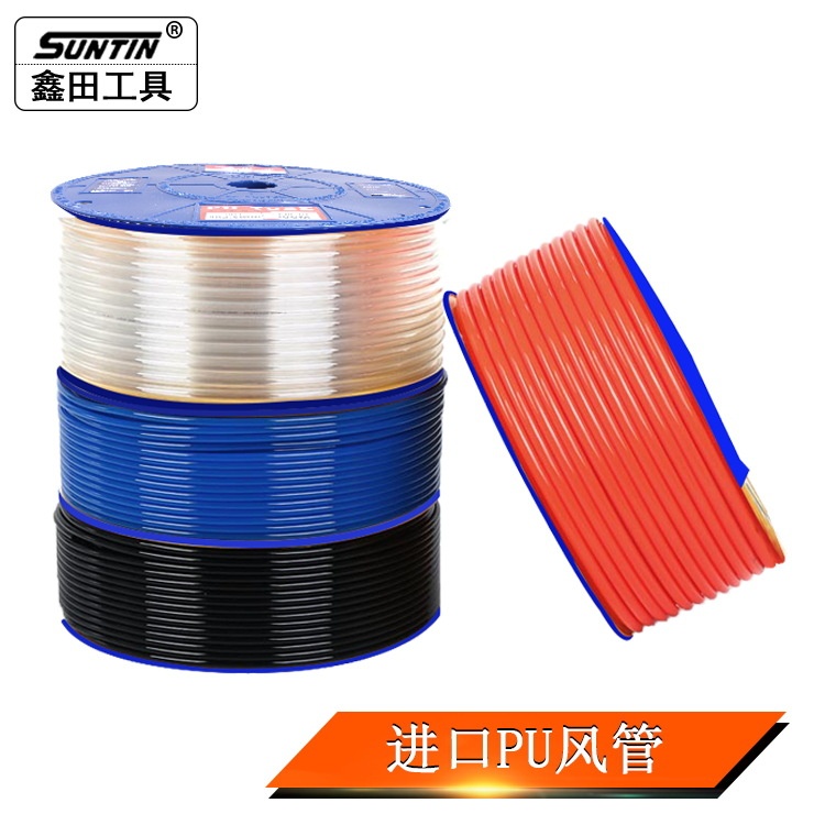 鑫田高压PU8*5气管空压机气动软管外径8MM /12*8/10*6.5/6*4/16