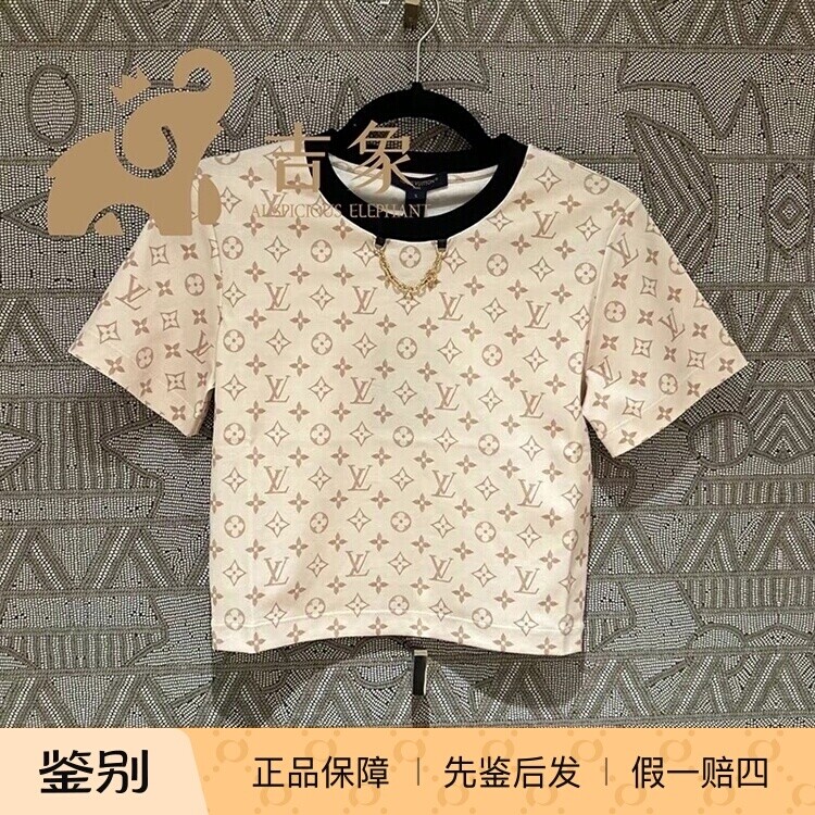 LV路易威登时尚百搭印花短款短袖