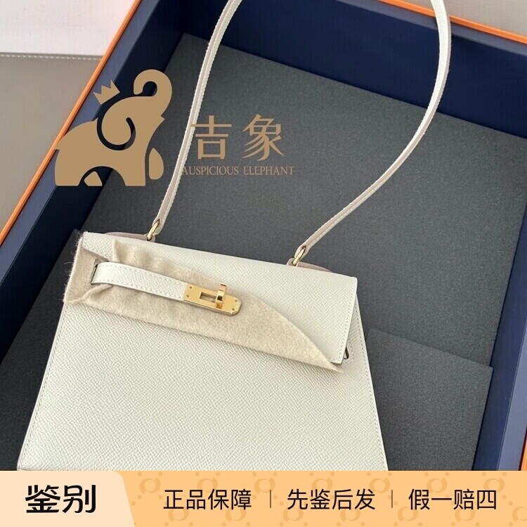 Hermes爱马仕女包牛皮单肩包