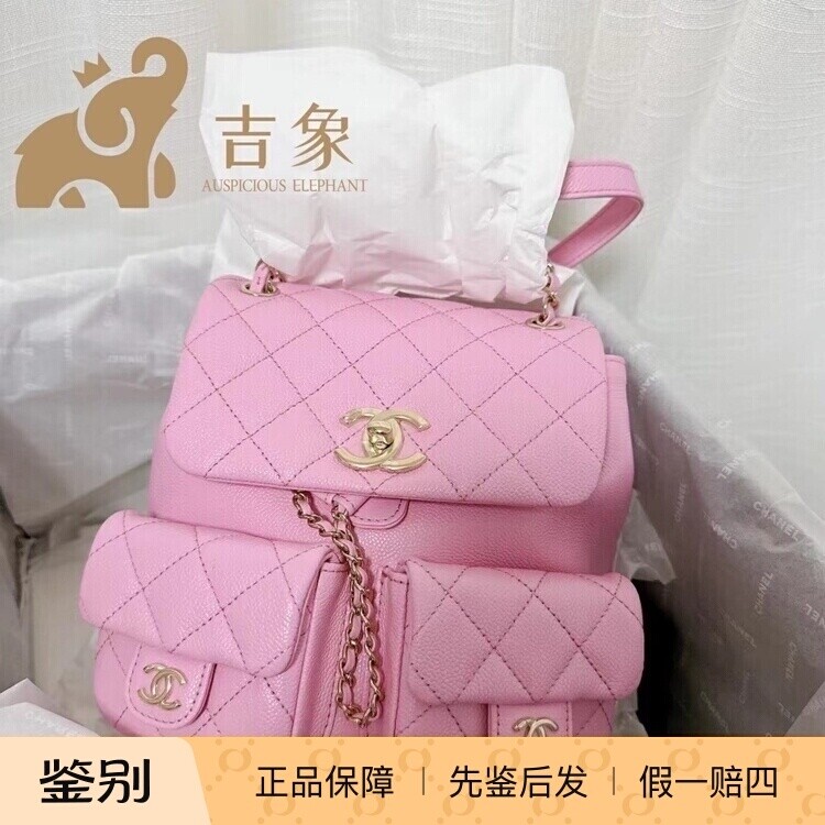 Chanel香奈儿23P新款牛皮链条包