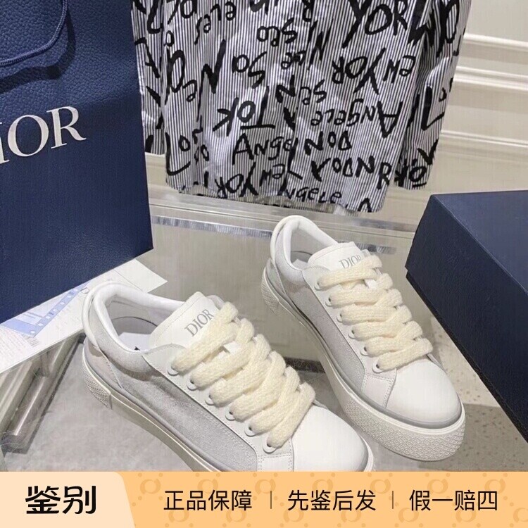 Dior迪奥2024新款男鞋B33系列低帮帆布鞋