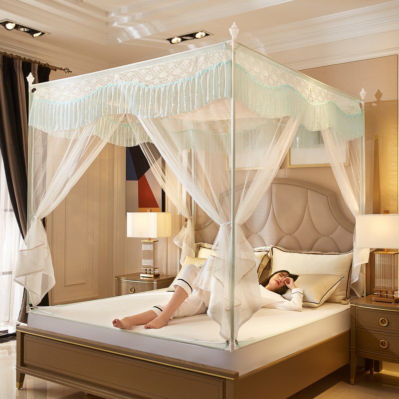 速发MUMI蚊帐家用2024门款三开新T宝拉链婴儿防摔卧室宝型全底蒙