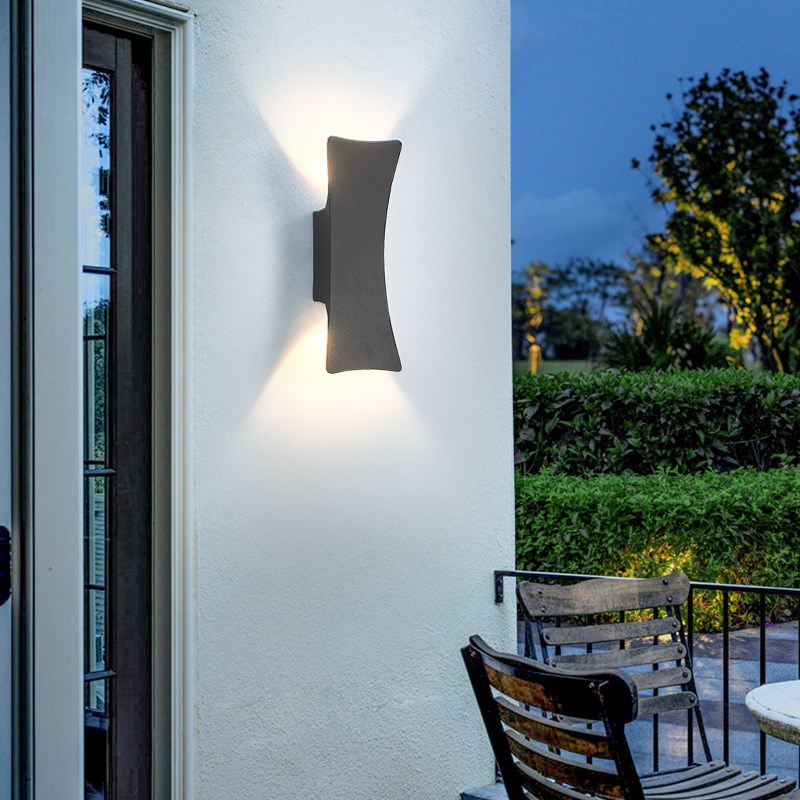 速发防水壁灯别酒庭院双头上下发光墅店外道走廊室内过围墙户外楼