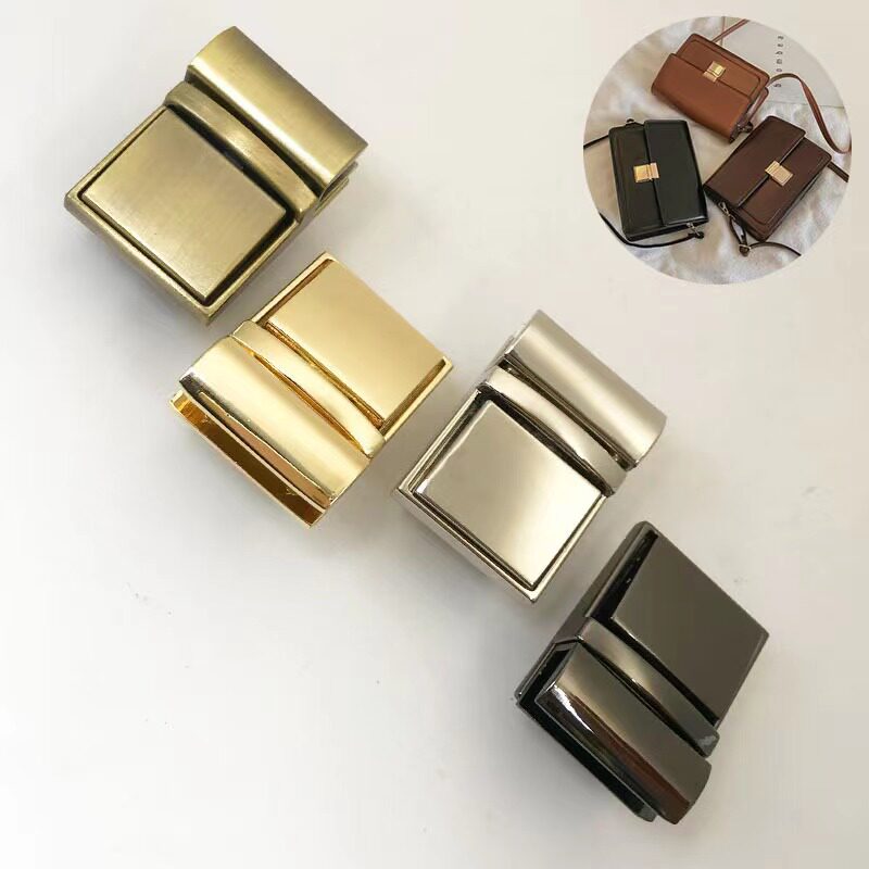 速发精锁锁扣金属插品手工包配件编织包锁包箱扣维修