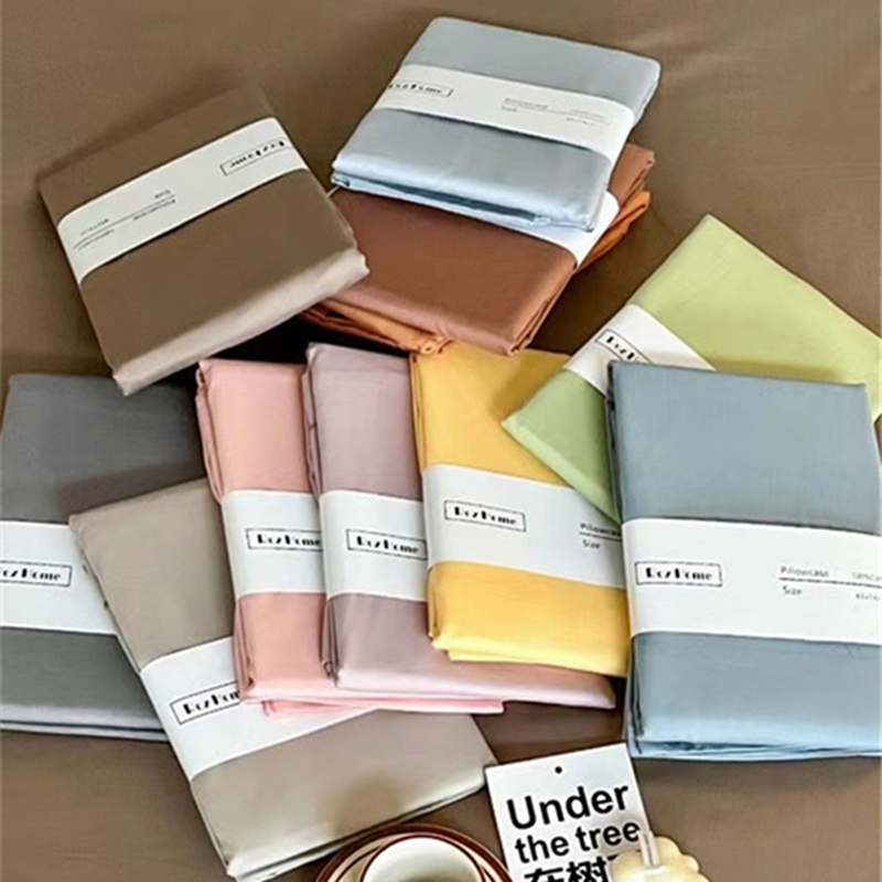 速发zoR Ho超柔水洗100S长绒棉贡5枕套单品1.2米1.缎米1.8床笠