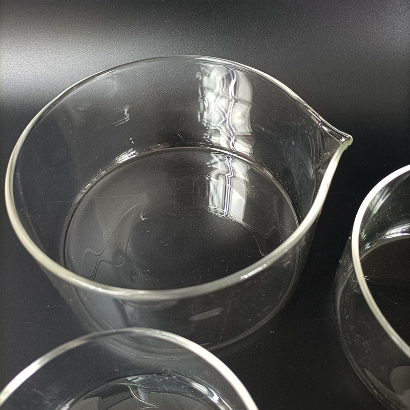 速发玻璃结晶皿平底耐高温60 0 100 125 150 180mm 实验器皿具嘴