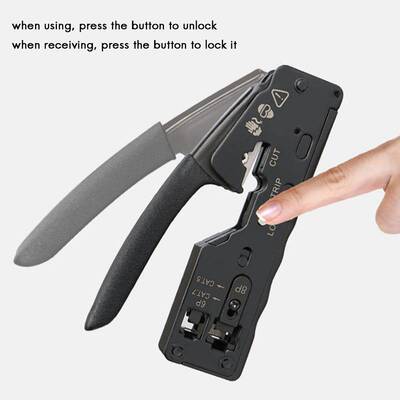 速发etwork Cable Crimper RJ45 Crimp  Cutter Stripper  Rj