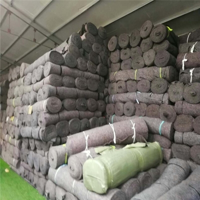 速发土工布不织布毛毡装修毛室装路养护毯包公毯温毯大棚保温毡防