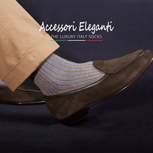 袜中筒阴影系 绅装 全色款 西装 绅士袜 棉袜中筒商务正装 AE绅装