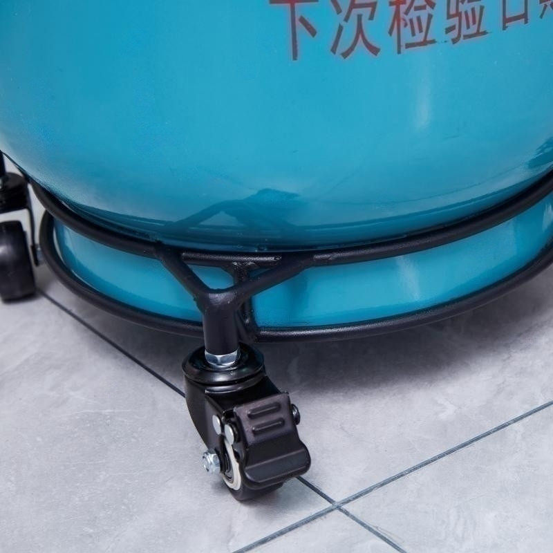 移动托架万向轮移动底座托架煤气瓶底座液化气罐托盘圆形加厚带轮