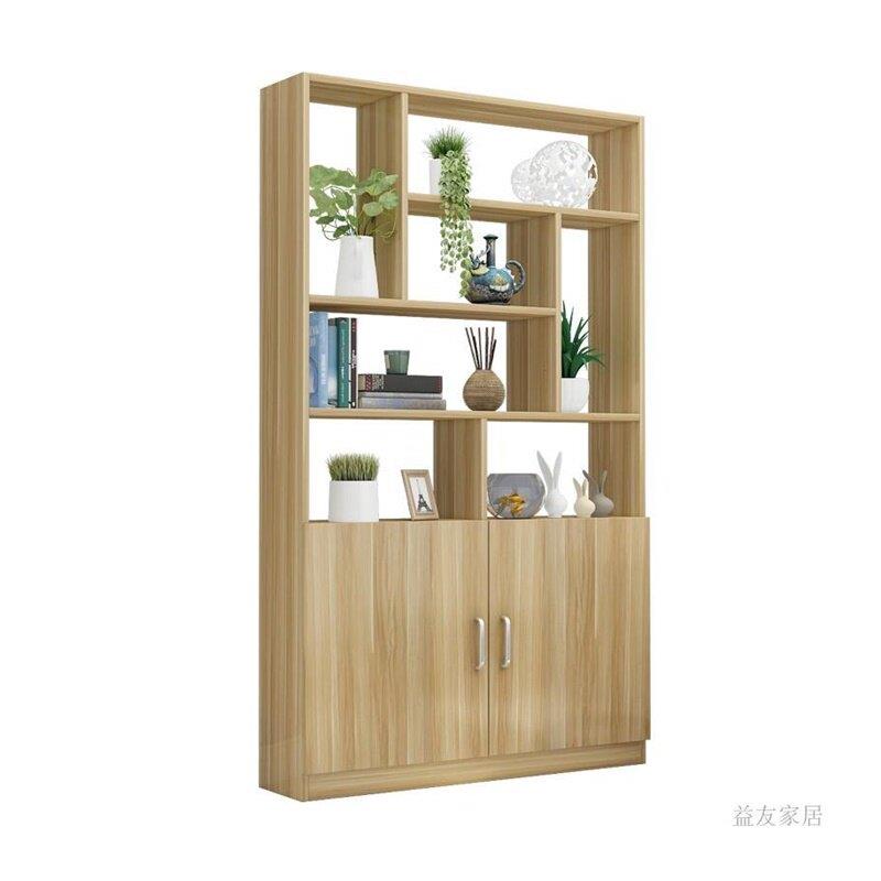 博古架简约现代客厅隔断柜玄关柜双面门厅柜鞋柜家用书柜储物柜