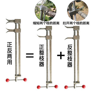 盆景粗枝弯曲制作树桩造型大型不锈钢整枝器拉弯器拿弯工具E1整