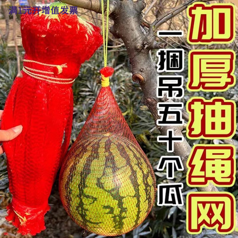 源头厂家批发大棚吊西瓜网袋吊哈