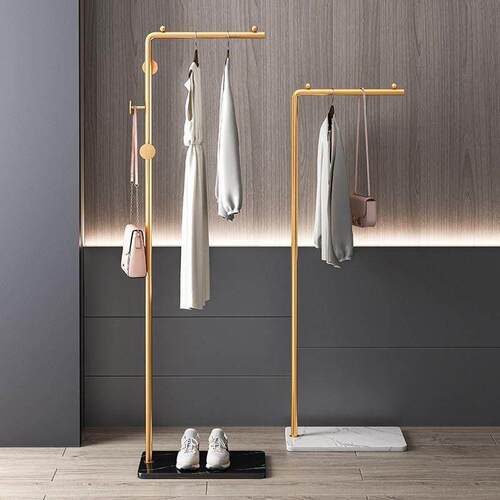 Big coat rack stand clothes holder hat hanger wooden cloth