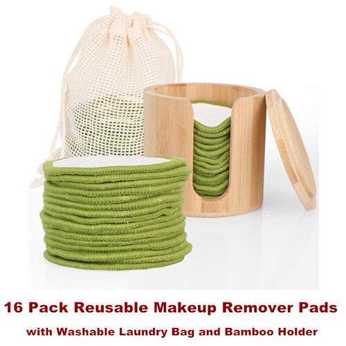Reusable Makeup Remover Pads Face Facial Cleansing Wipes
