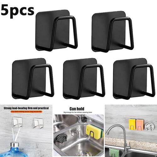 Sink Sponge Rack Drain Storage Shelf Sponge Holder Stainless