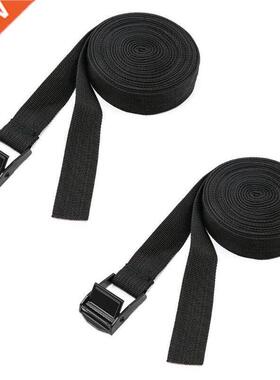 18.9ft Car Tension Rope Tie Down Strap Strong Ratchet Belt L