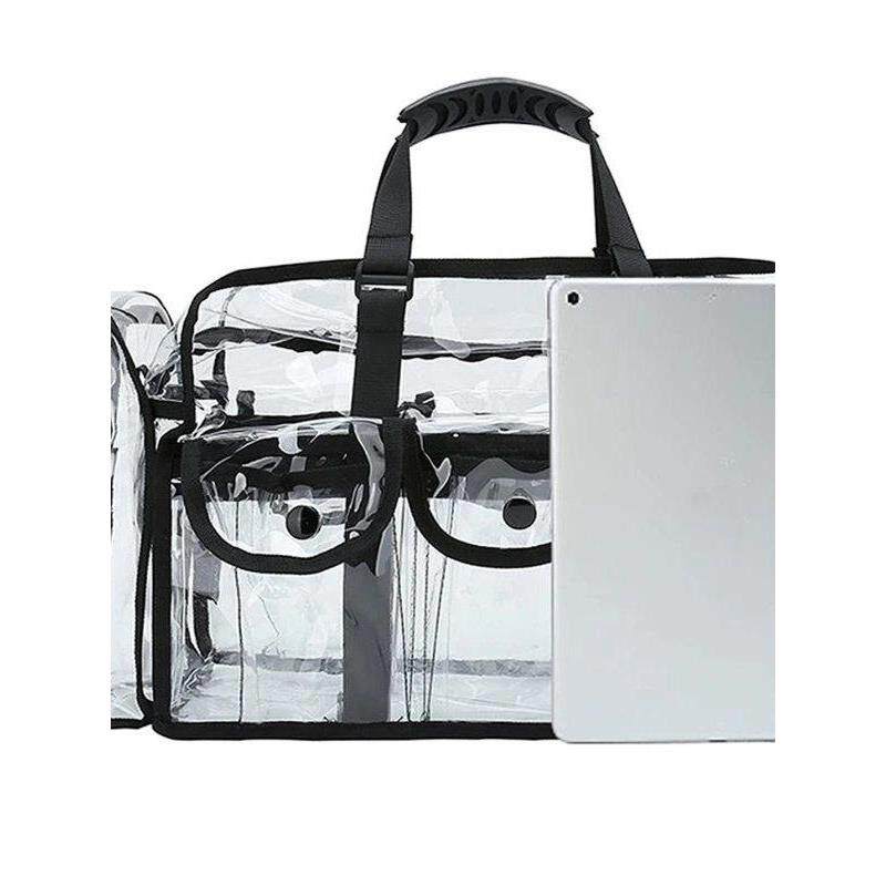 Transparent plastic waterproof makeup bag 透明塑料化妆收纳包
