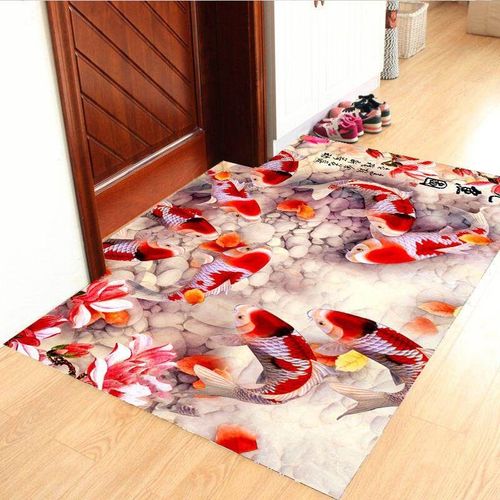 免洗可擦 光面环保水晶板 新款入户门垫家用进门脚垫厨房地垫定制