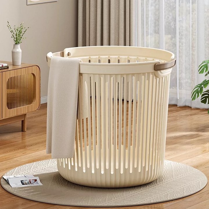 24新款脏衣篮家用脏衣服收纳卫生间放衣服收纳筐浴室可移动洗衣筐