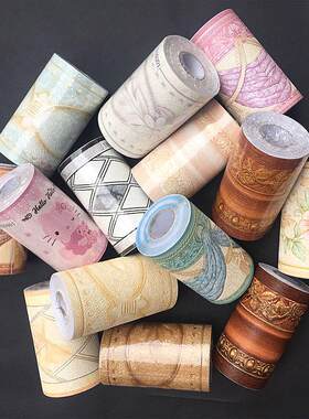 门框粘欧式墙面墙自立体贴纸3d腰线防水卫生间墙裙背景墙框贴线条