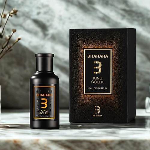 高品质新款阿拉伯香水BHARARA KING SOLEIL亮灯礼盒装中东迪拜款