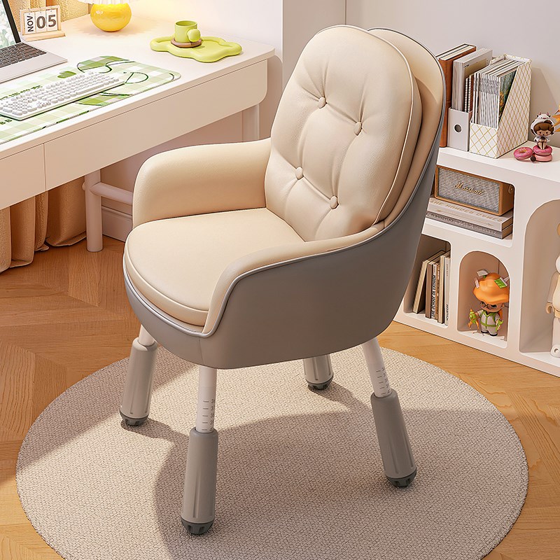 速发学习椅子电脑椅可升降卧桌椅书室化妆椅家用办公背舒适久坐靠