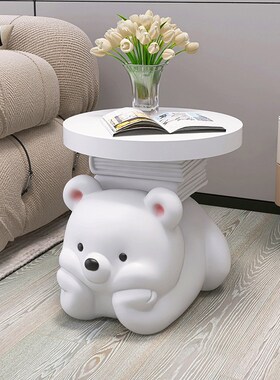 速发可系熊几地摆件客厅沙发旁家居装饰品治愈爱床头柜茶落乔迁礼