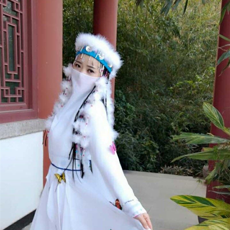 速发高仙影视还珠格格香妃古装含端超香飘逸服