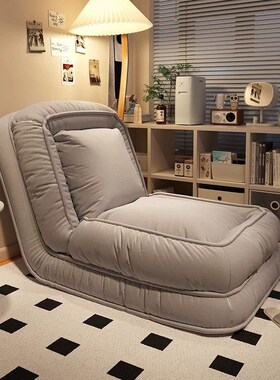 速发人类狗窝榻人沙发可躺可睡双人折榻米懒叠台卧室单人沙发床躺