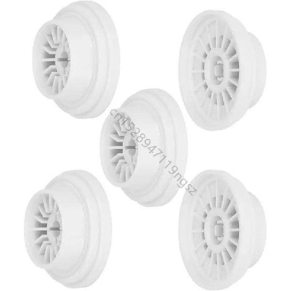 Set of 5 Bobbins Pin Caps Essential Sewing Machine Bobbins