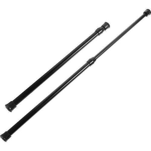 Expandable Curtain Rods Window Punch Free Rod Metal Clothe