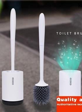 -Silicone toilet brush Wallmounted toilet brush