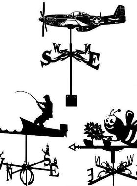 Weathervane Retro Iron Weather Vane Wind Direction