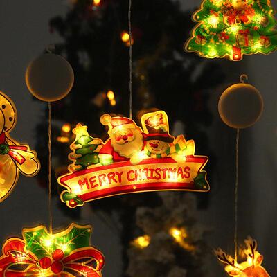Suction cup hanging light Christmas tree decorative light 灯