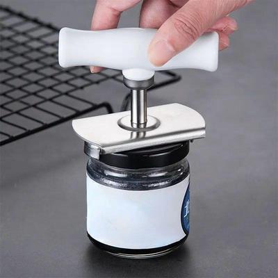 Stainless Steel Can Opener Labor-saving Unscrew Lid Multifun