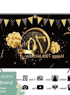 Birthday Background Decor Happy 30th 40th 50th 60th