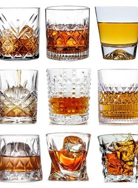 1PCS Whiskey Glass, Old Fashioned Rocks Glasses Tumblers, Gl