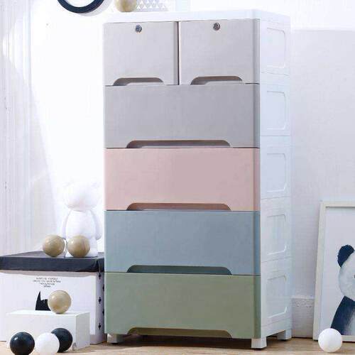 plastic drawer cabinet, baby's closet, baby 跨境香港出口