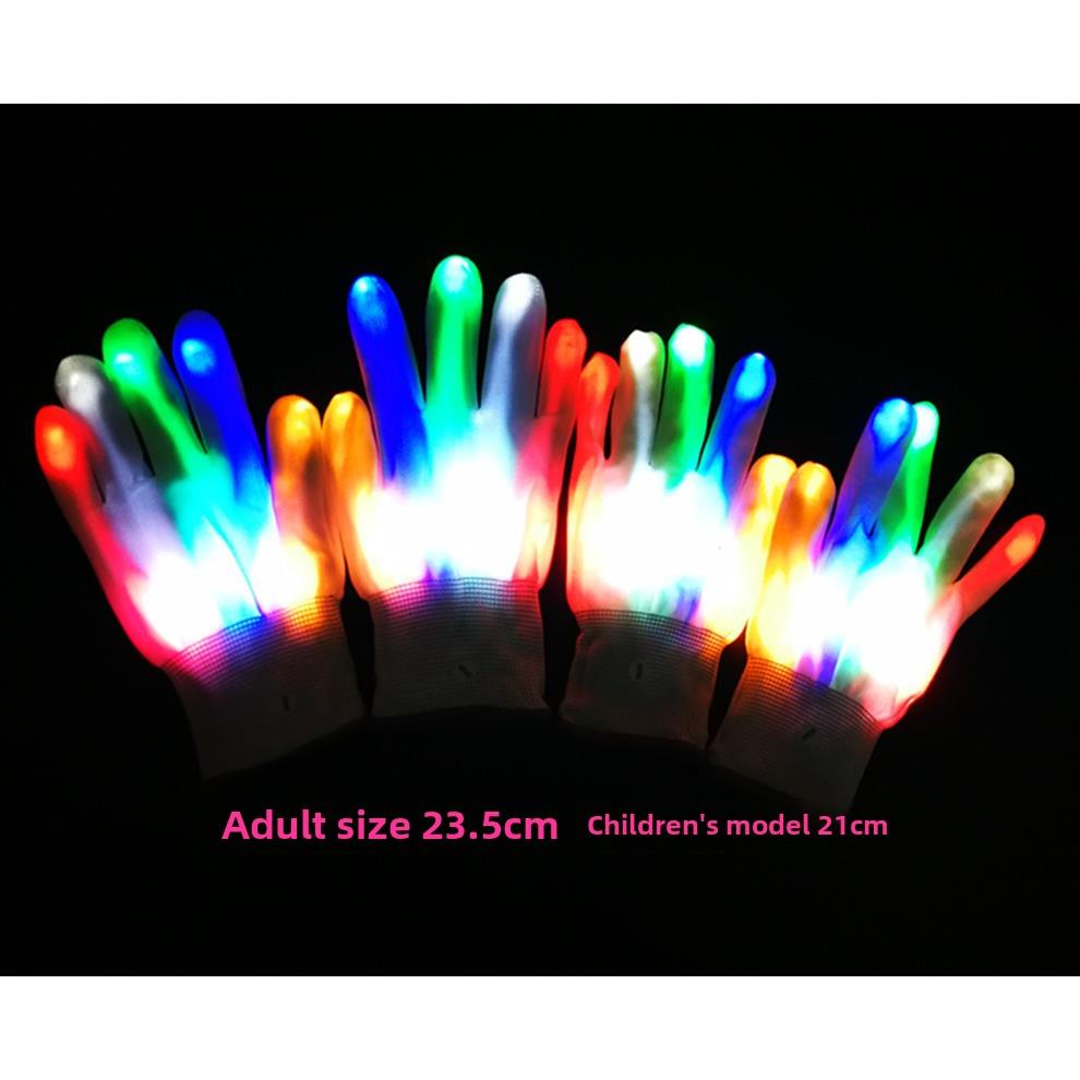 Children's led illuminated gloves for Christmas Hallowee