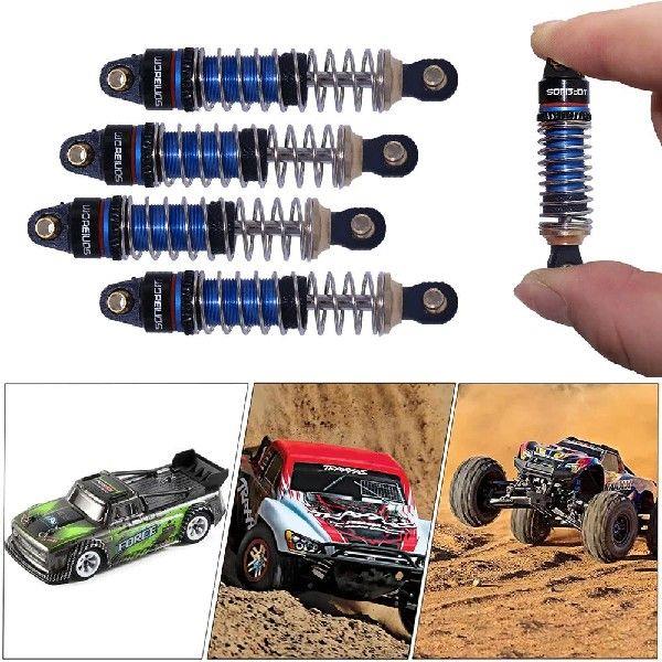4pcs RC Shock Absorber Shock Absorber Damper Adjustable