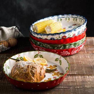 Enameled 10inch pie pan with nonstick deep dish pan pan pa