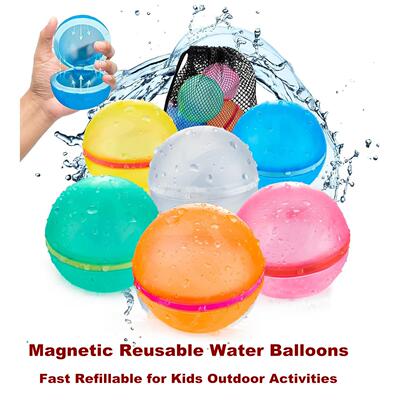 Reusable Water Balloons Silicone Bomb Summer Fun Outdoor Toy