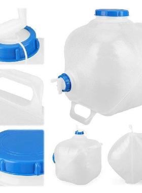20L Drinking Water Canister with Lid & Tap Travel Water