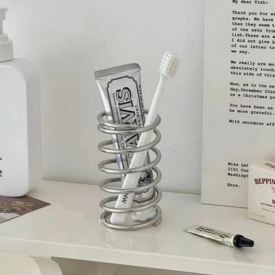 Stainless Steel Toothbrush Holder Metal Bathroom Accessories