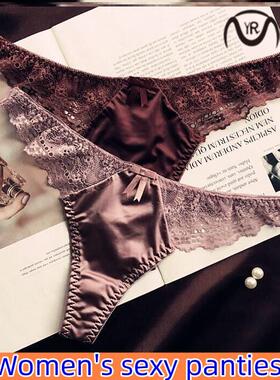 Sexy Women G-String Thong Lace Underwear Pantys Low-Waist