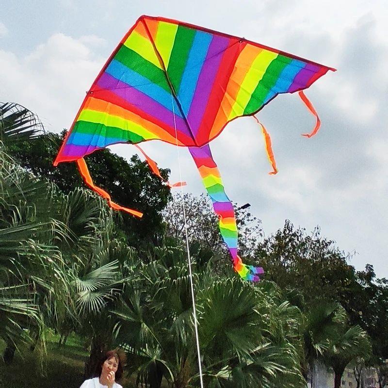 New Design Rainbow Kite , Fashion Easy Flying, Long Tail Kit