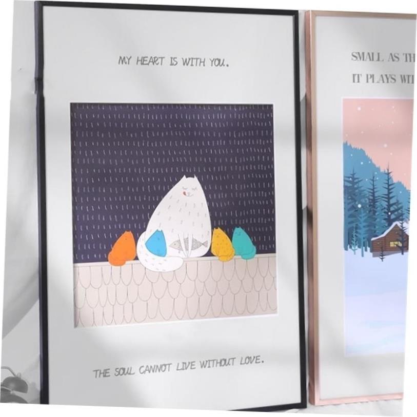 Photo Frame Picture Poster Frames Wood Wall Decor Hanging